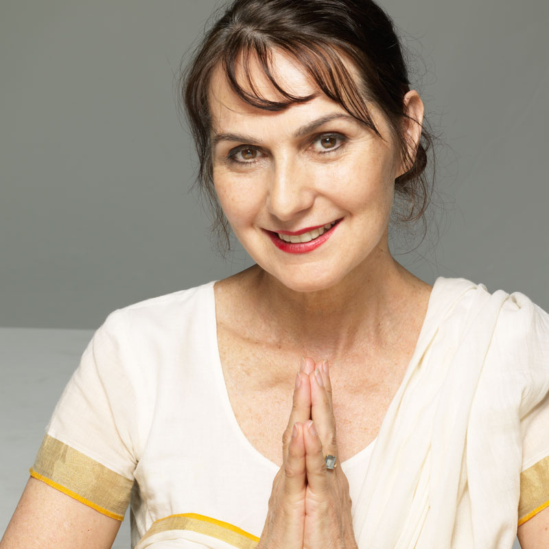 Jivamukti founder Sharon Gannon